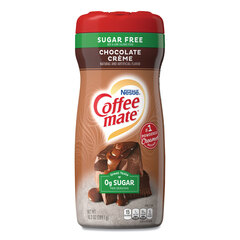 Nestle Sugar Free Chocolate Creme Powdered Creamer, 10.2 oz, 6/Carton
