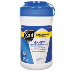 NICP43572 - SaniProfessional Sani-Hands® Instant Sanitizing Hand Wipes