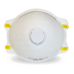 SFZRS-920-EV-N95 - Safety Zone - Polyester/Polypropylene 3 Ply N95 Particulate Respirator with Exhalation Valve