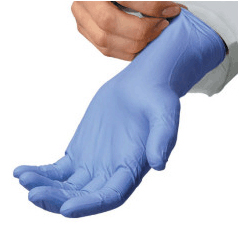 SFZGNDR-SM-1M - Safety Zone - Powdered Nitrile Disposable Gloves
