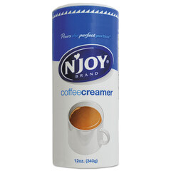 NJoy Non-Dairy Coffee Creamer, Original, 12 oz Canister, 3/Pack