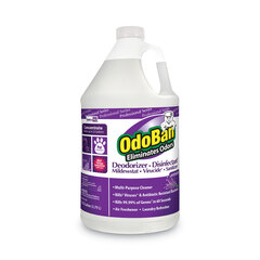 Clean Control OdoBan&reg; Concentrate Odor Eliminator and Disinfectant, Lavender Scent, 1 gal Bottle, 4/Carton