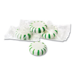 Office Snax Candy Assortments, Spearmint Candy, 1 lb Bag