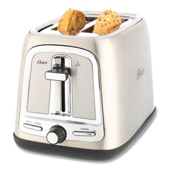 Sunbeam Extra Wide Slot Toaster, 2-Slice, 7.5 x 11 x 8, Stainless Steel