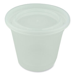 Pactiv Newspring DELItainer Microwavable Container, 32 oz, 5.5 x 5.5 x 4.9, Clear, Plastic, 200/Carton