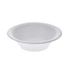 Pactiv Placesetter Satin Non-Laminated Foam Dinnerware, Bowl, 12 oz, 6