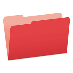 PFX15313RED - Pendaflex® Colored File Folders