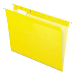 PFX415215YEL - Pendaflex® Colored Reinforced Hanging File Folders