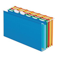 PFX42702 - Pendaflex® Ready-Tab® Extra Capacity Reinforced Colored Hanging File Folders with Box Bottom