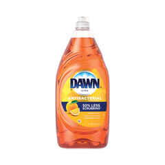 Procter & Gamble Ultra Antibacterial Dishwashing Liquid, Orange Scent, 38 oz Bottle, 8/Carton