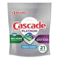 Procter & Gamble ActionPacs, Fresh Scent, 11.7 oz Bag, 21/Pack, 5 Packs/Carton