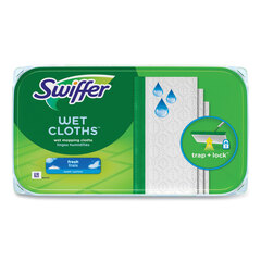 Procter & Gamble Wet Refill Cloths, 8 x 10, Fresh Scent, White, 12/Box, 6 Boxes/Carton
