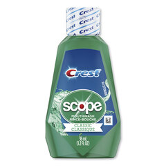 Procter & Gamble + Scope Rinse, Classic Mint, 36 mL Bottle, 180/Carton