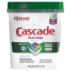 Procter & Gamble Cascade&reg; ActionPacs, Fresh Scent, 34.5 oz Bag, 62 Packs/Bag