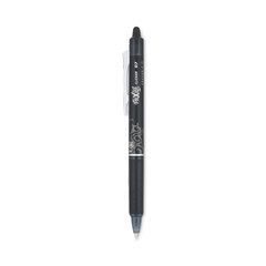 Pilot FriXion Clicker Erasable Retractable Gel Pen, 0.7mm, Black Ink/Barrel  (31450)