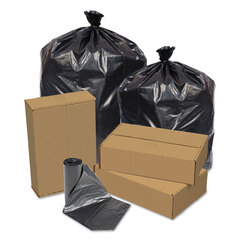 Pitt Plastics Eco Strong Can Liners, 45 gal, 1.5 mil, 40
