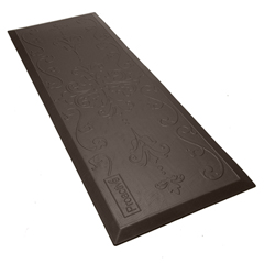 Proactive Medical Protekt™ Beveled Floor Mat - Brown