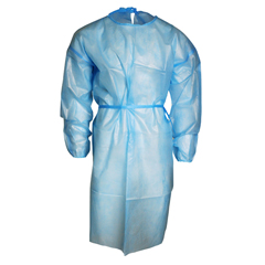 Detoxiz Proton Level 2 Isolation Gown, One Size Fits All, 50pcs Pack