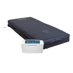PTC80050DX - Proactive Medical - Protekt® Aire 5000DX Low Air Loss/Alternating Pressure Mattress System with Digital Pump and 3 Densified Fiber Support Base