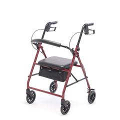 Proactive Medical Protekt Rollator Steel (Red)