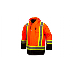 PYRRC7P3520X3 - Pyramex Safety Products - 7-In-1 Parka In Orange - 3X Large