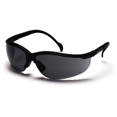 PYRSB1820ST - Pyramex Safety Products - Venture II® Eyewear Gray Anti-Fog Lens with Black Frame
