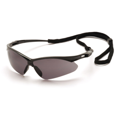 PYRSB6320SP - Pyramex Safety Products - PMXTREME™ Eyewear Gray Lens with Black Frame & Cord