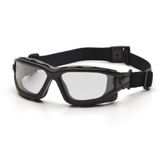 PYRSB7010SDT - Pyramex Safety Products - I-Force™ Eyewear Clear Anti-Fog Lens with Black Temples/Strap