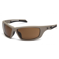 PYRVGST1318T - Pyramex Safety Products - Howitzer - Tan Frame/Bronze Anti-Fog Lens