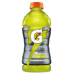 Gatorade G-Series Perform 02 Thirst Quencher Lemon-Lime, 20 oz Bottle, 24/Carton