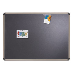 QRTB367T - Quartet® Prestige™ Euro Style Black Embossed Foam Bulletin Board