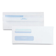 QUA24539 - Quality Park™ Double Window Security Tinted Invoice and Check Envelope