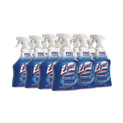Reckitt Benckiser Professional LYSOL&reg; Brand Disinfectant Bathroom Cleaner, 32 oz Spray Bottle, 12/Carton
