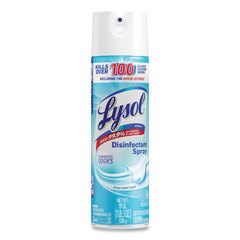 Reckitt Benckiser Disinfectant Spray, Crisp Linen Scent, 19 oz Aerosol Spray