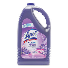 Reckitt Benckiser Clean and Fresh Multi-Surface Cleaner, Lavender and Orchid Essence, 144 oz Bottle, 4/Carton