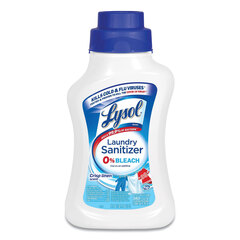 Reckitt Benckiser Laundry Sanitizer, Liquid, Crisp Linen, 41 oz, 6/Carton