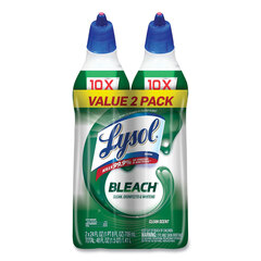 Reckitt Benckiser Disinfectant Toilet Bowl Cleaner with Bleach, 24 oz, 8/Carton