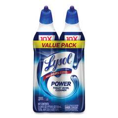 Reckitt Benckiser Disinfectant Toilet Bowl Cleaner, Wintergreen, 24 oz Bottle, 2/Pack