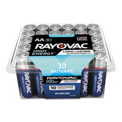 RAY81530PPK - Alkaline Battery, AA, 30/Pack