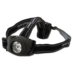 RAYDIYHL3AAABTA - Virtually Indestructible LED Headlight, 3 AAA, Black