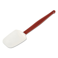 Rubbermaid Commercial High Heat Scraper Spoon, White w/Red Blade, 13 1/2
