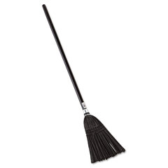 Rubbermaid Commercial Lobby Pro Synthetic-Fill Broom, Synthetic Bristles, 37.5