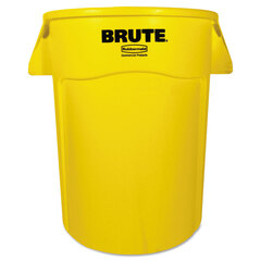 RCP2643-60YEL - Vented Round Brute® Container