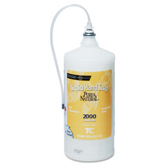 Rubbermaid Commercial Green Seal Certified Lotion Soap, Honeysuckle Scent, 800mL Refill, 4/Carton