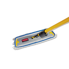 Rubbermaid Commercial Flat Flow Mop, Floor Finishing System, White, 20 Inch