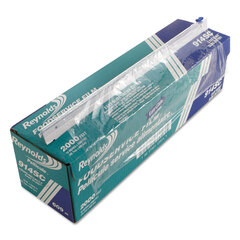 Reynolds PVC Food Wrap Film Roll in Easy Glide Cutter Box, 18