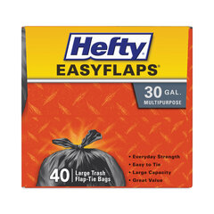 RFPE27744CT - Hefty® Easy Flaps® Trash Bags