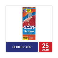 Reynolds Slider Bags, 1 gal, 2.5 mil, 10.56