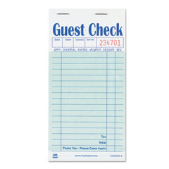 RPPGC6000-2 - Guest Check Book