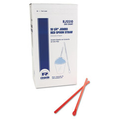 AmerCareRoyal Jumbo Spoon Straw, 10.25